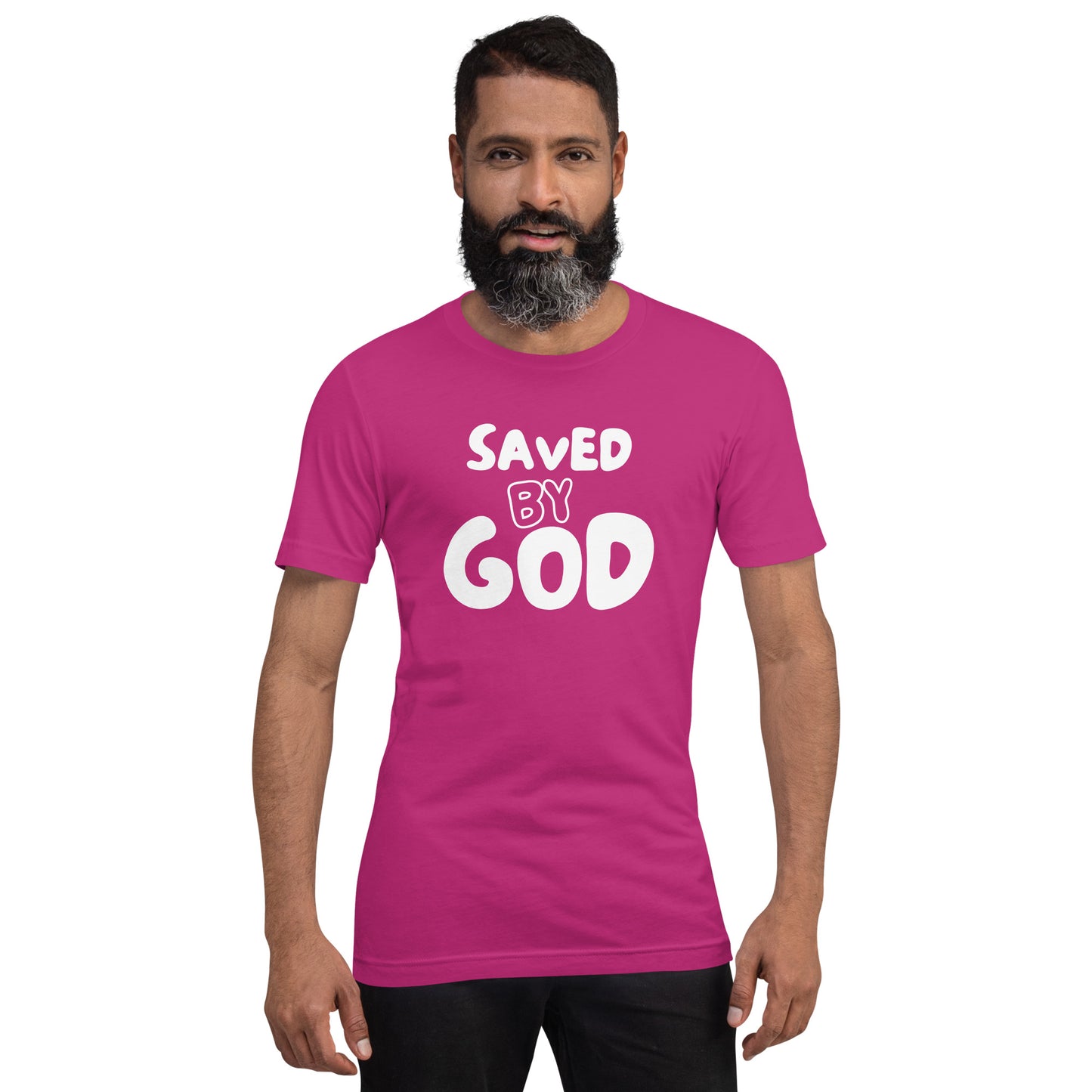 Saved by God Unisex t-shirt