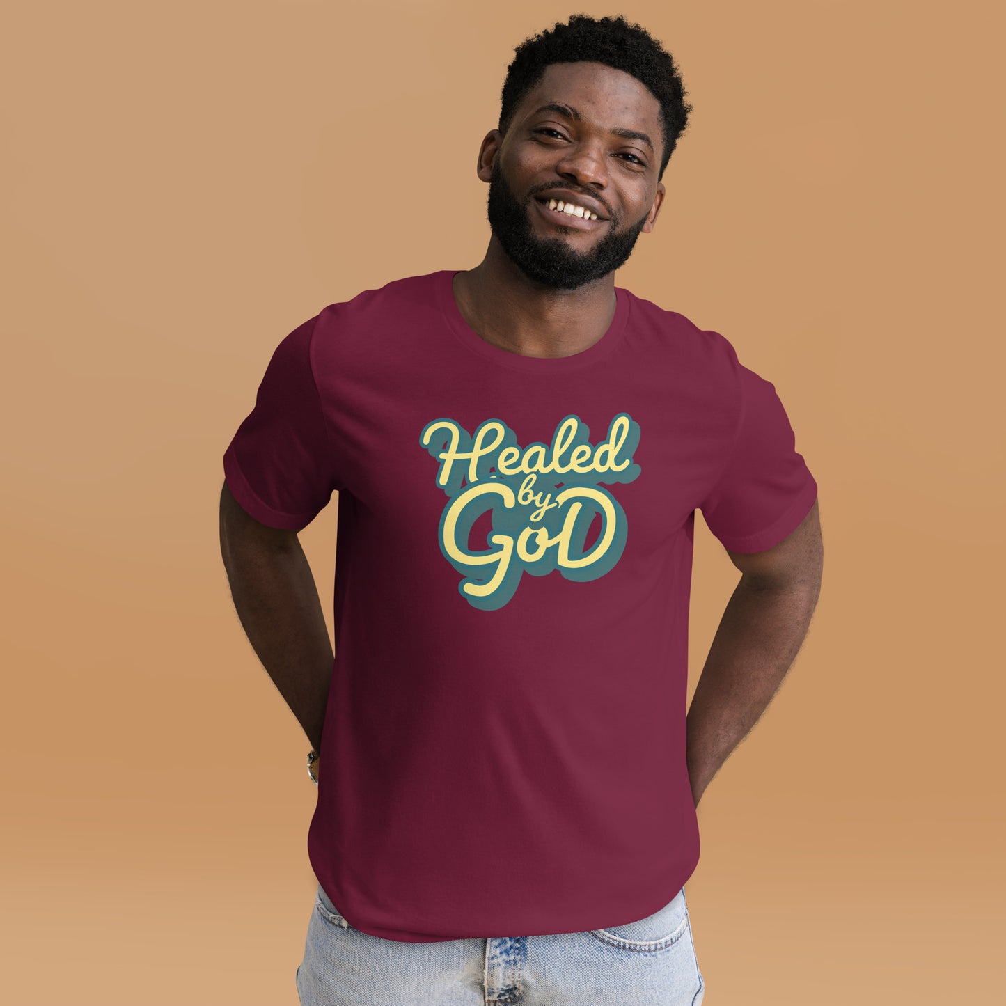 Healed by God Unisex t-shirt