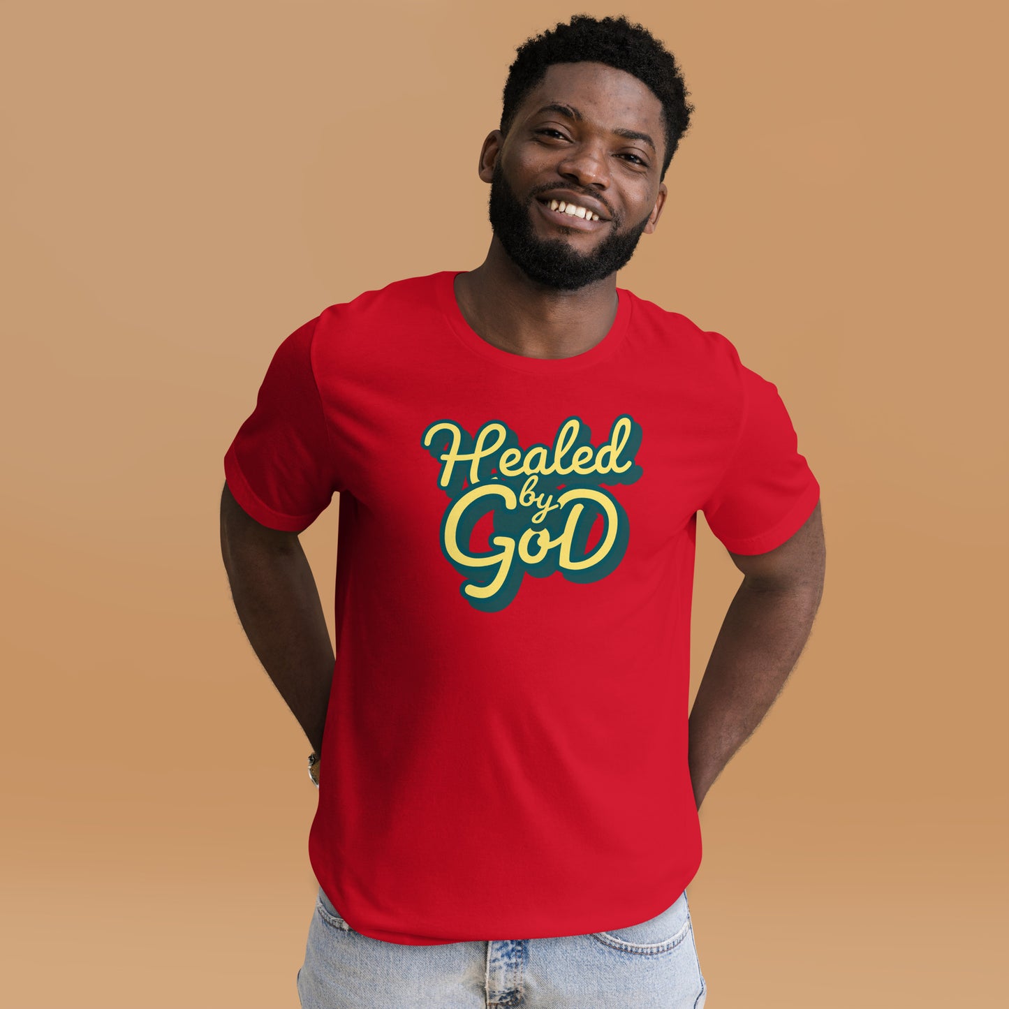 Healed by God Unisex t-shirt