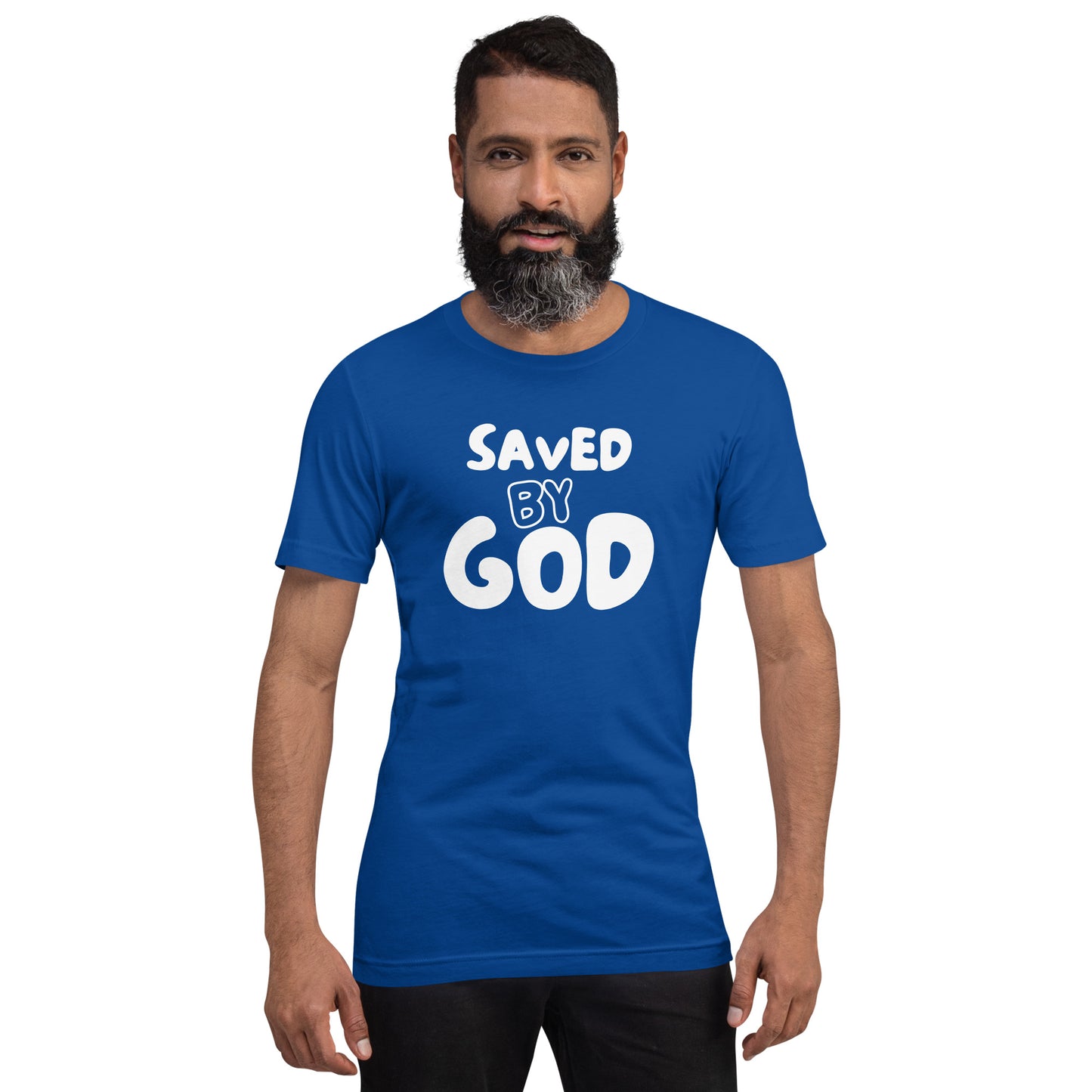 Saved by God Unisex t-shirt